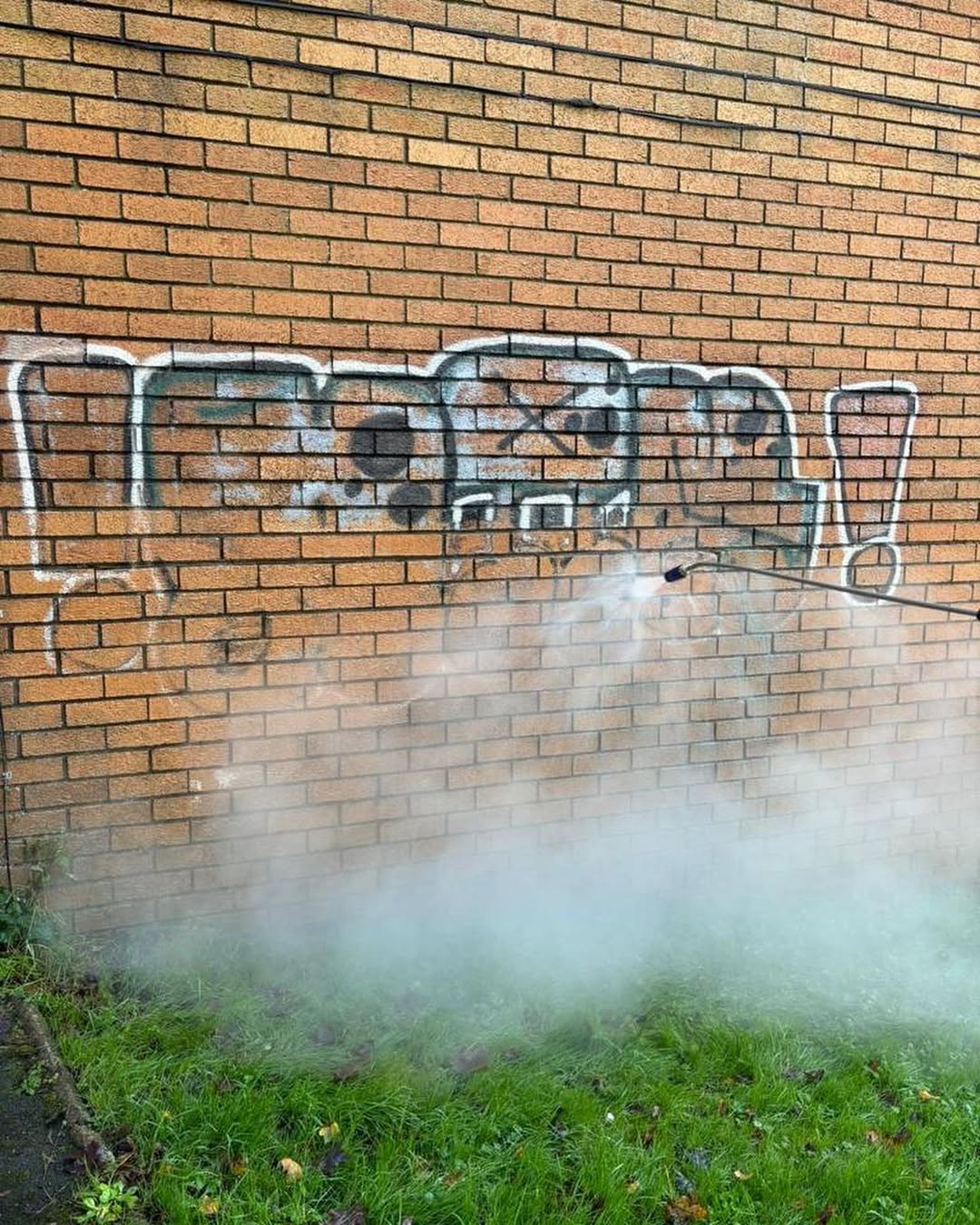 Graffiti Removal service in South Wales — PB Cleaning Solutions