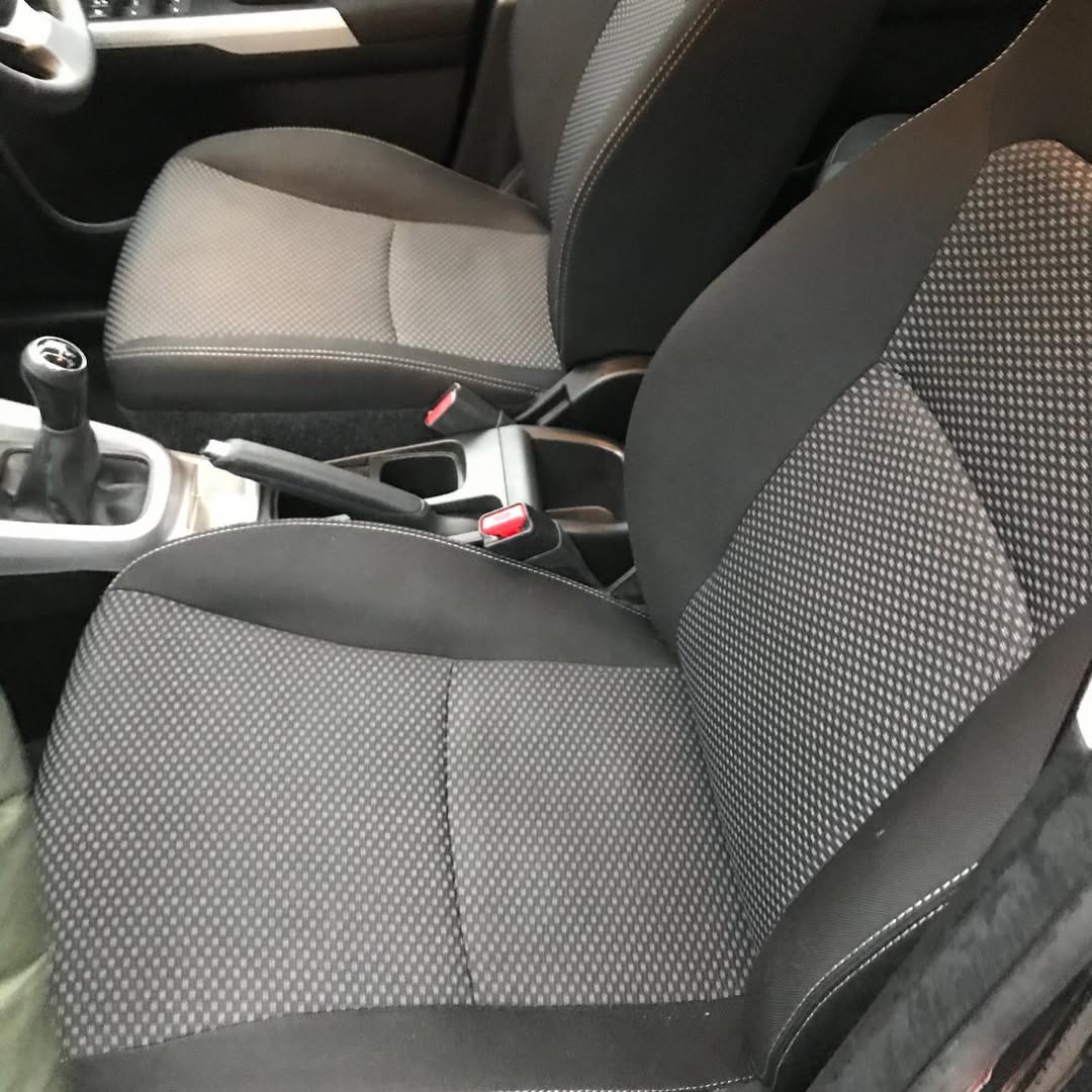 Front interior deep cleaned